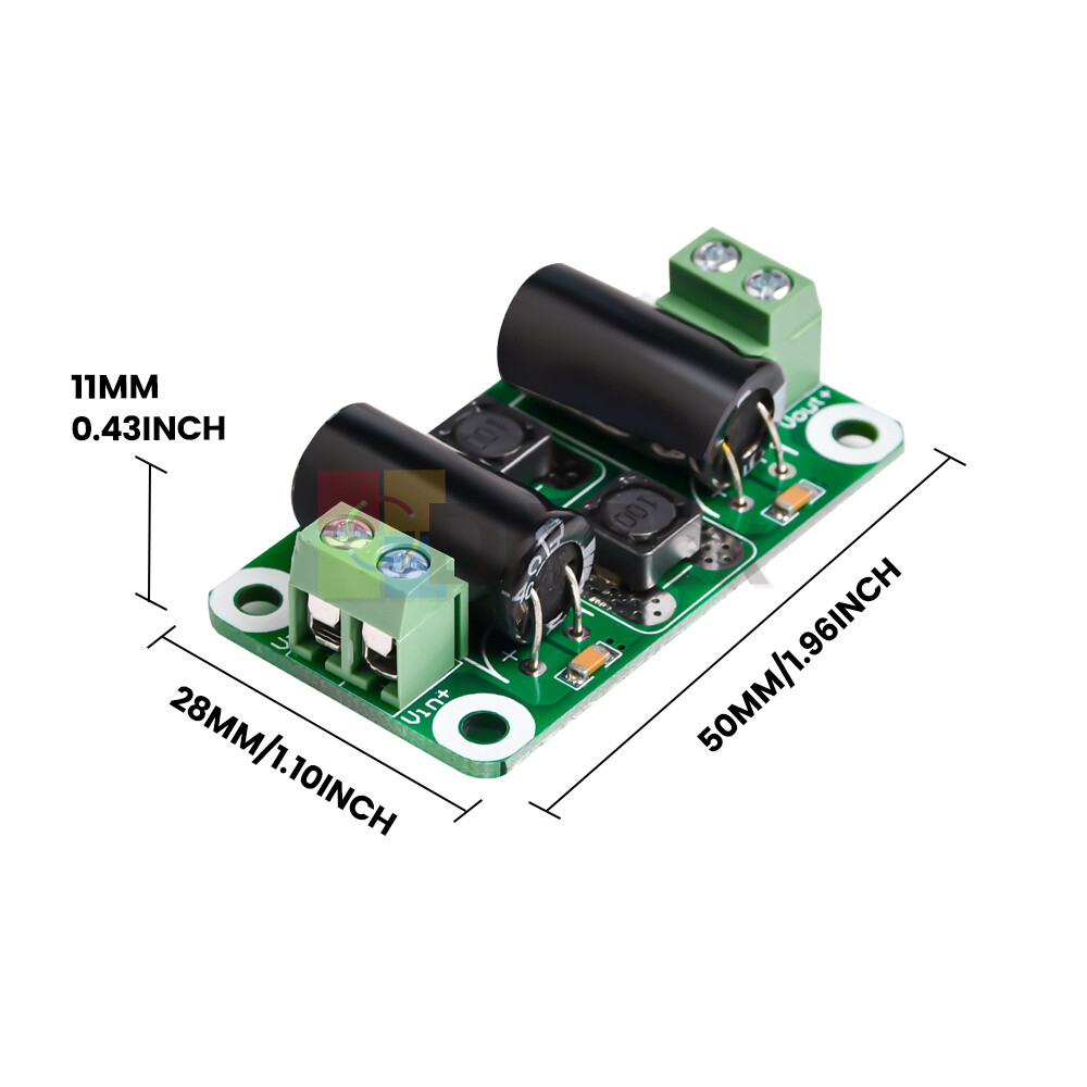 DC Power Filter Board Digital Amplifier Interference Suppression Board 2A/3A/4A