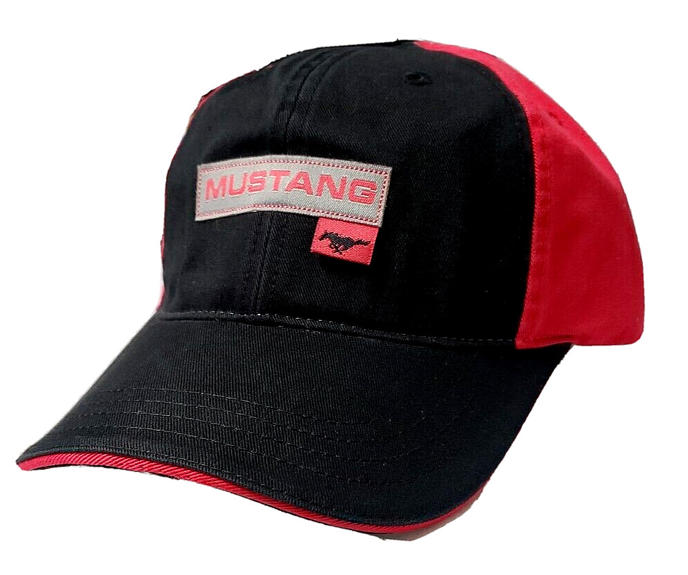 New Ford Mustang Cap / Hat. 100% Cotton. One Size Fits All.