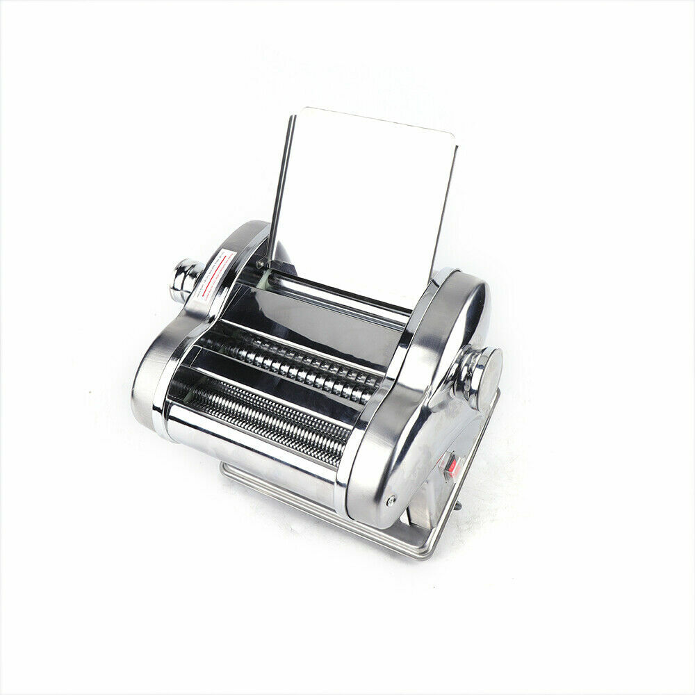 Commercial Electric Dough Roller Sheeter Noodle Pasta Maker Machine Stainless