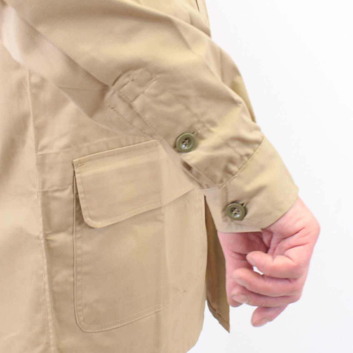 Replica Airtex KD Bush Jacket WW2 British Army Khaki Desert Shirt WD809