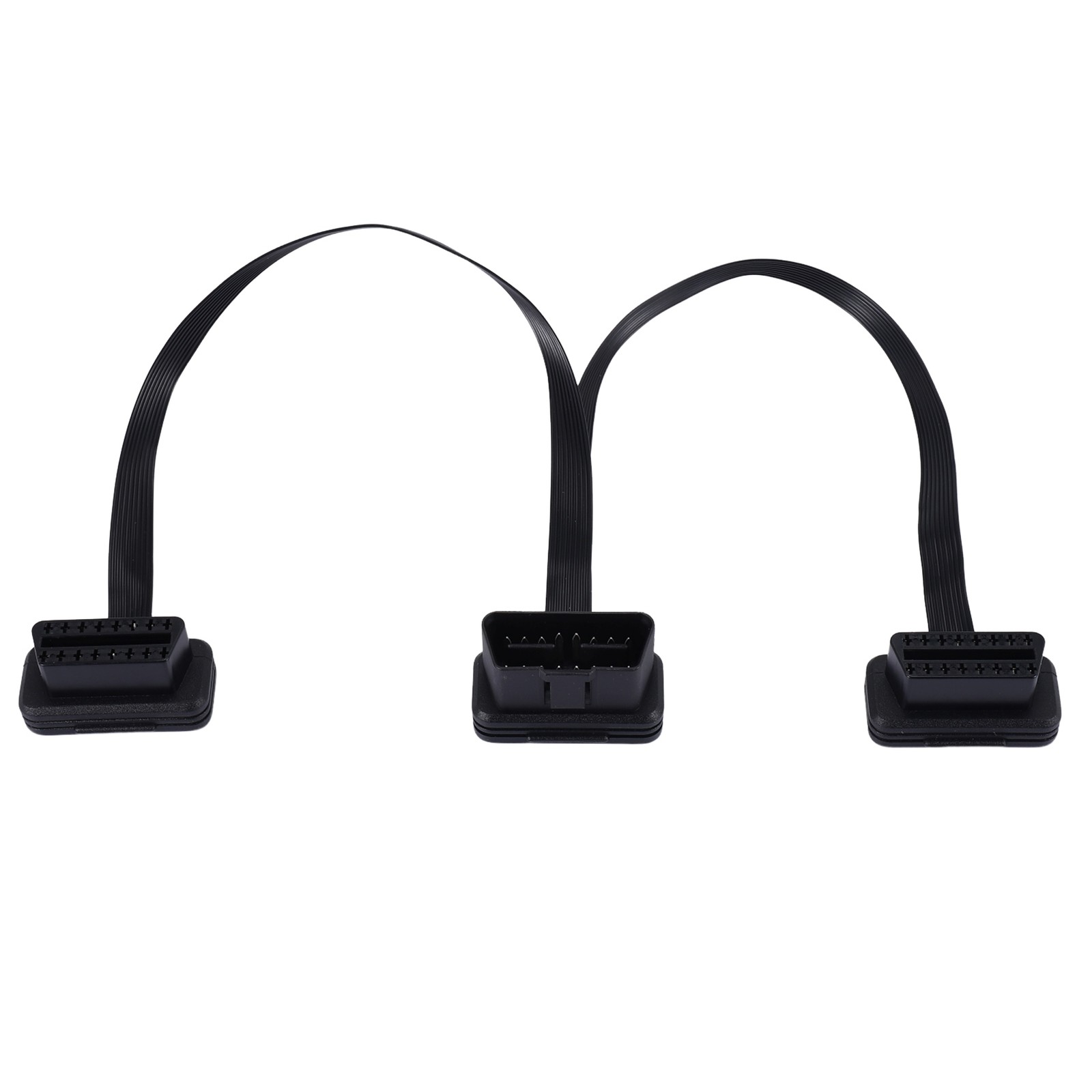 OBDII Extension Dual Connector Y Splitter  OBD2 16PIN Male to Female2389