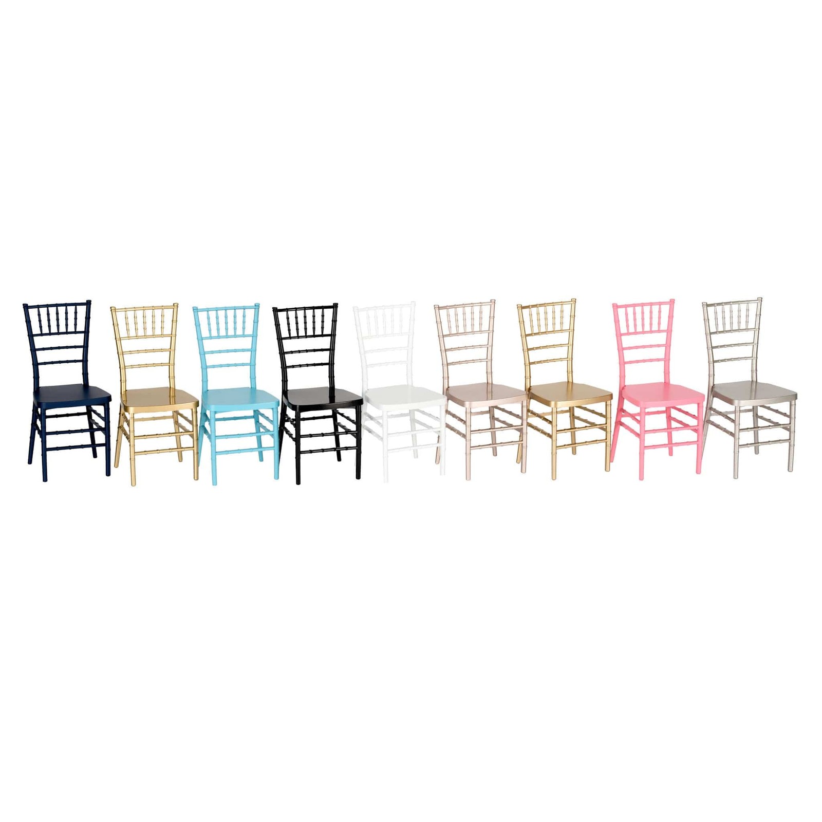 Turquoise Blue Mini Chiavari Chair 1:6 Scale Model by Chivari