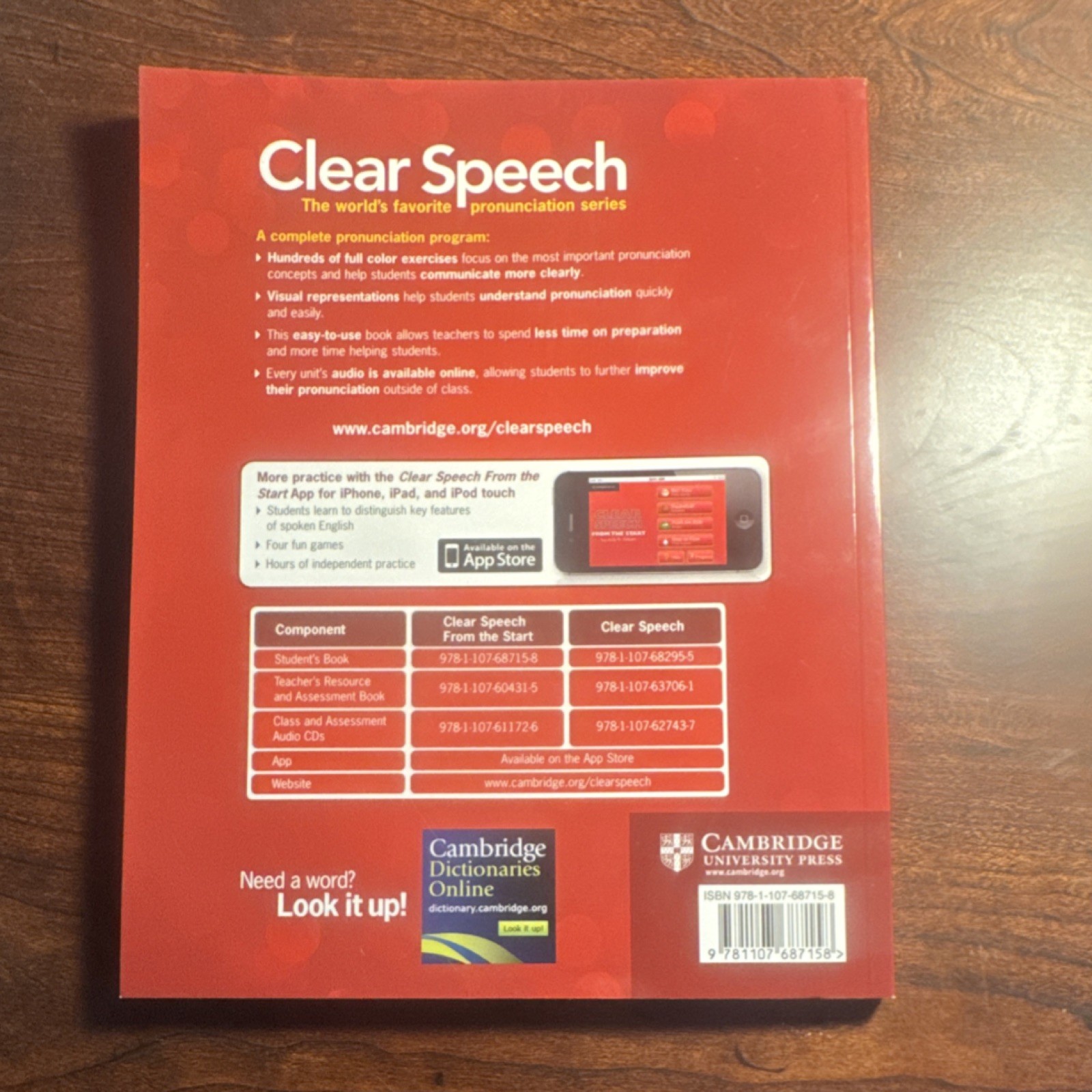 Cambridge Clear Speech From the Start 2nd Ed by Judy B. Gilbert (2017)