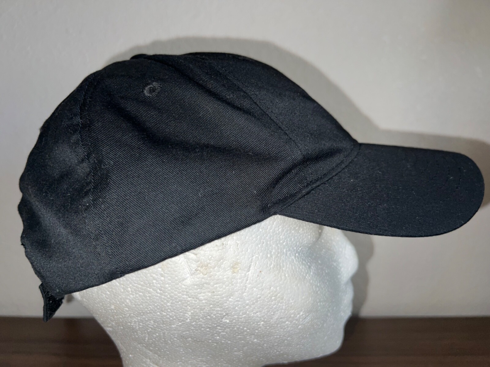 Life Care Services Logo Black Hat Cap Hook Loop Unbranded EUC