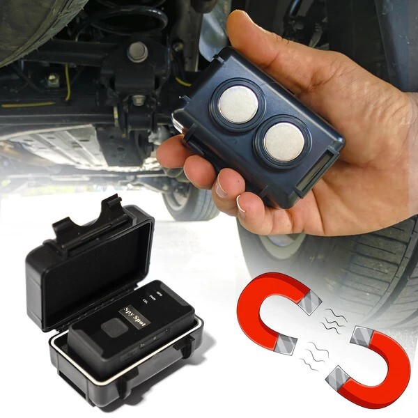 Spy Spot 4G Portable Real Time Mini GPS Micro Tracker and Magnetic Case