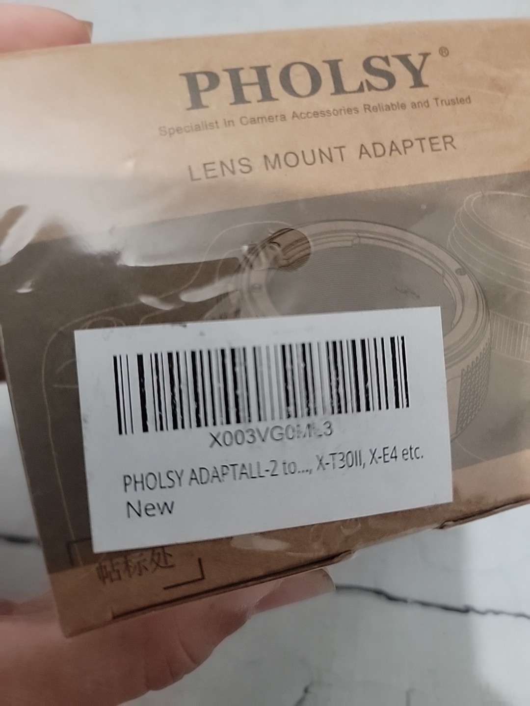 PHOLSY Lens Mount Adapter Compatible Tam-fx