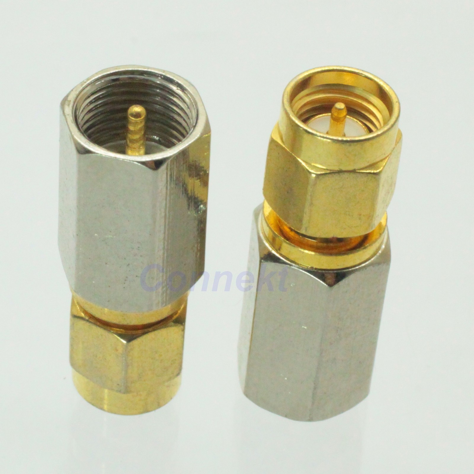 10pcs FME male plug to SMA male plug RF coaxial adapter connector