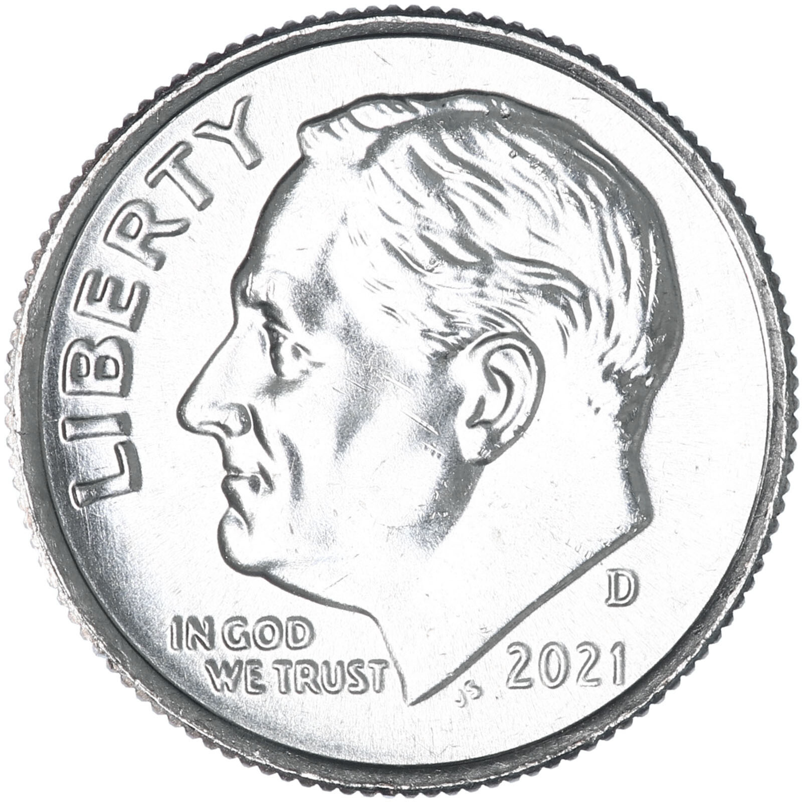 2021 D Roosevelt Dime BU US Coin