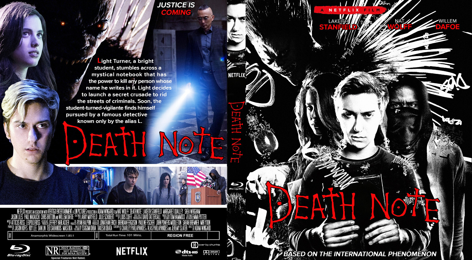 DEATH NOTE / NEW MOD CUSTOM BLURAY