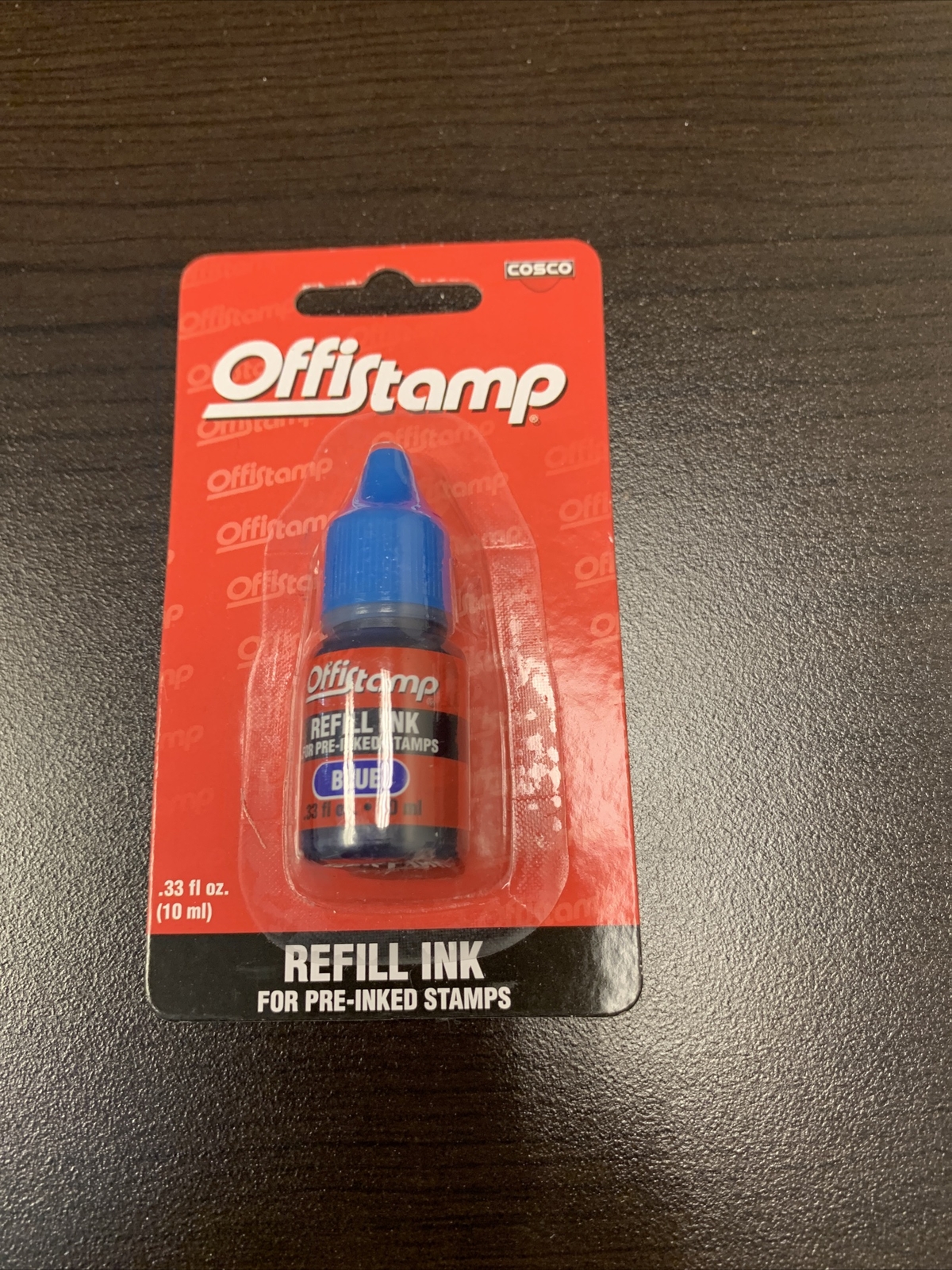 Offistamp Ink Refill Blue Ink - New - Fast Shipping