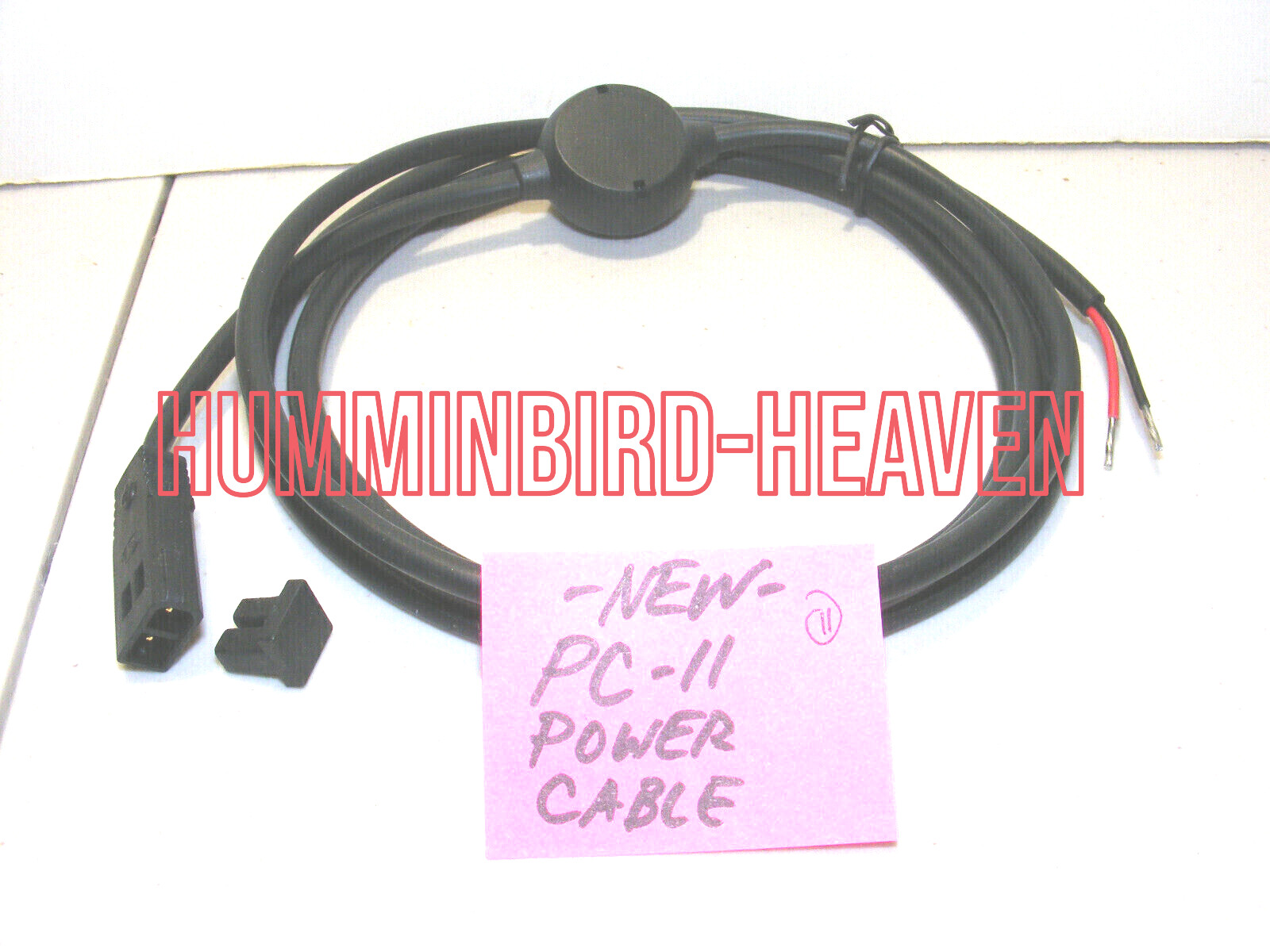 NEW HUMMINBIRD PC-11 FILTERED POWER SUPPLY CABLE 300 500 700 800 900 1100 HELIX