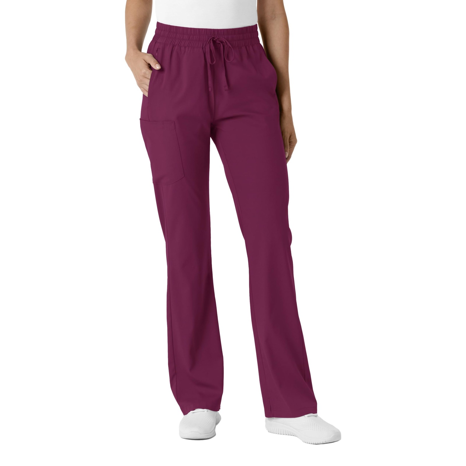 Women's Bootcut Scrub Pant Wine