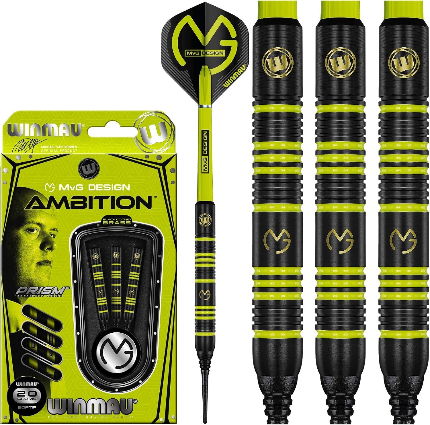 Expert-Designed 20g Soft Tip Darts Set for Electronic Play - Includes Flights