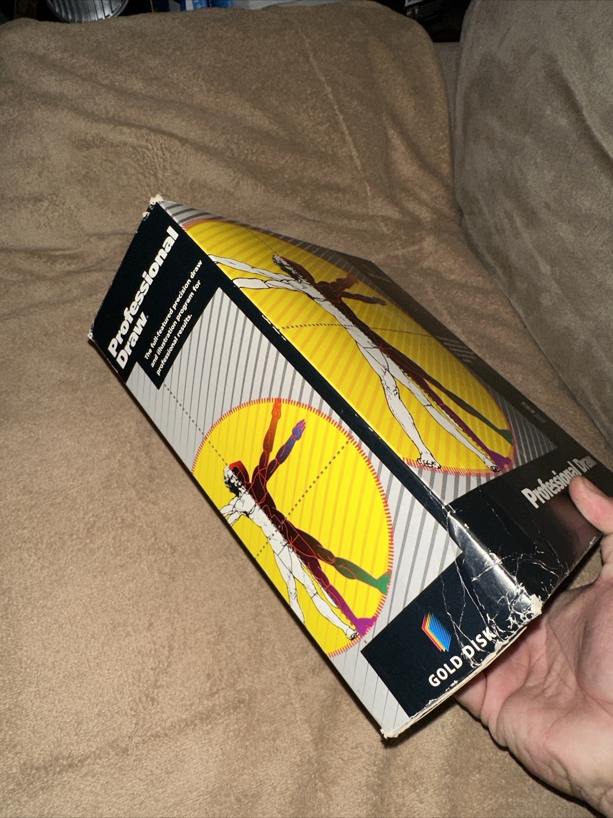 Professional Draw - Gold Disk - PC DOS 3.5 Disk - Complete In Box
