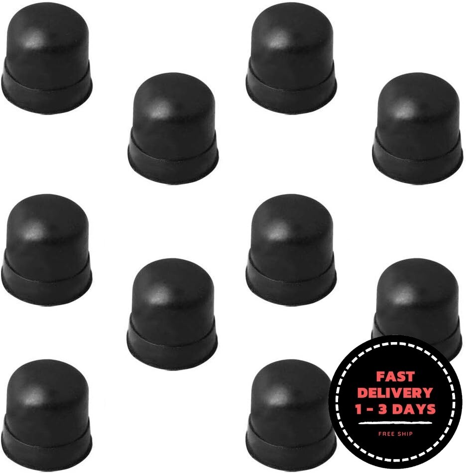 Punta de goma para vara de trombón negra, parachoques para instrumentos de