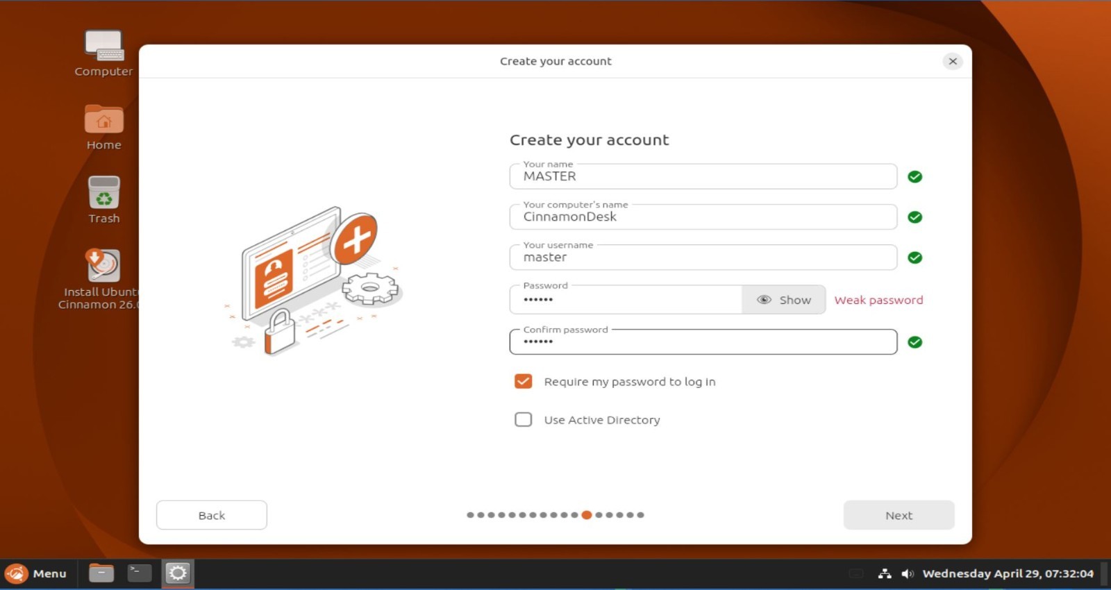 Ubuntu Cinnamon 25.10 Desktop – Bootable DVD Live/Installer Same-Day Shipping