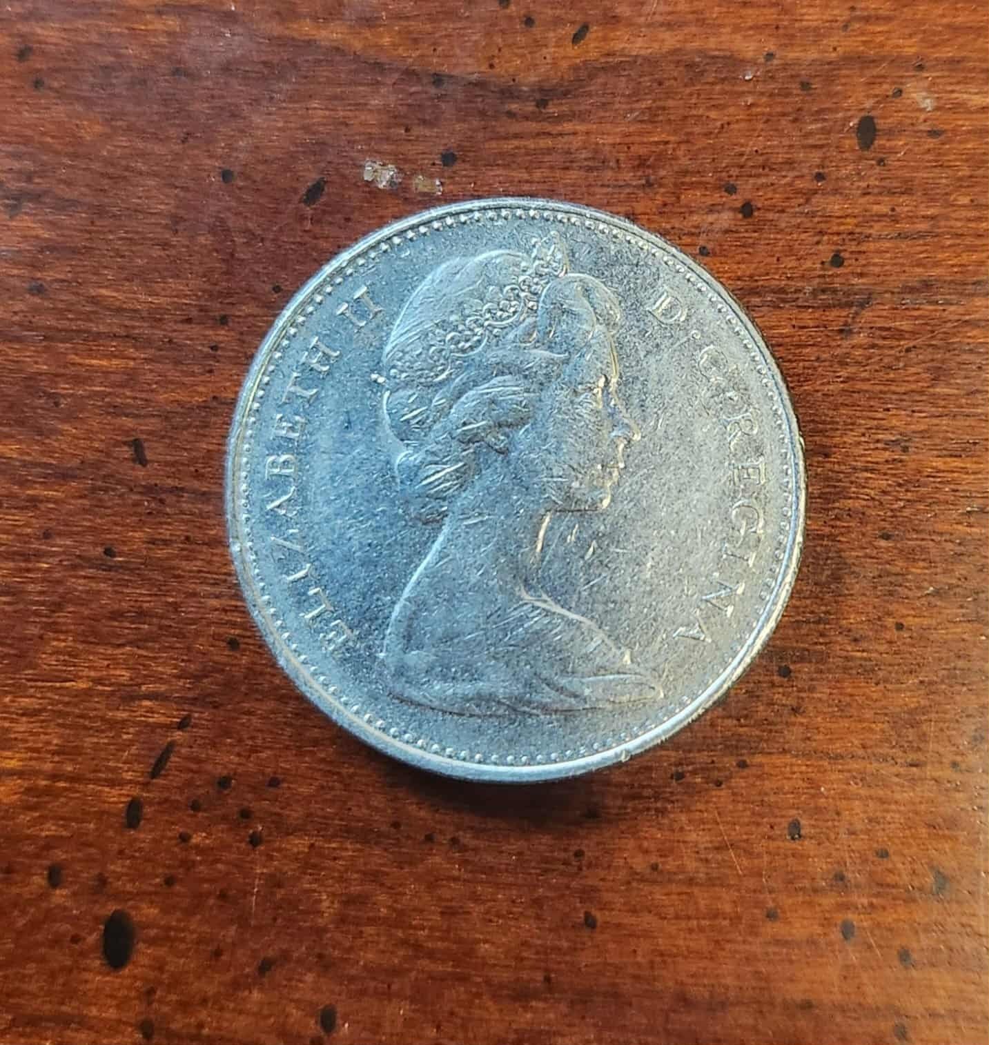 Canada 5 Cents Coin 1973 Queen Elizabeth II