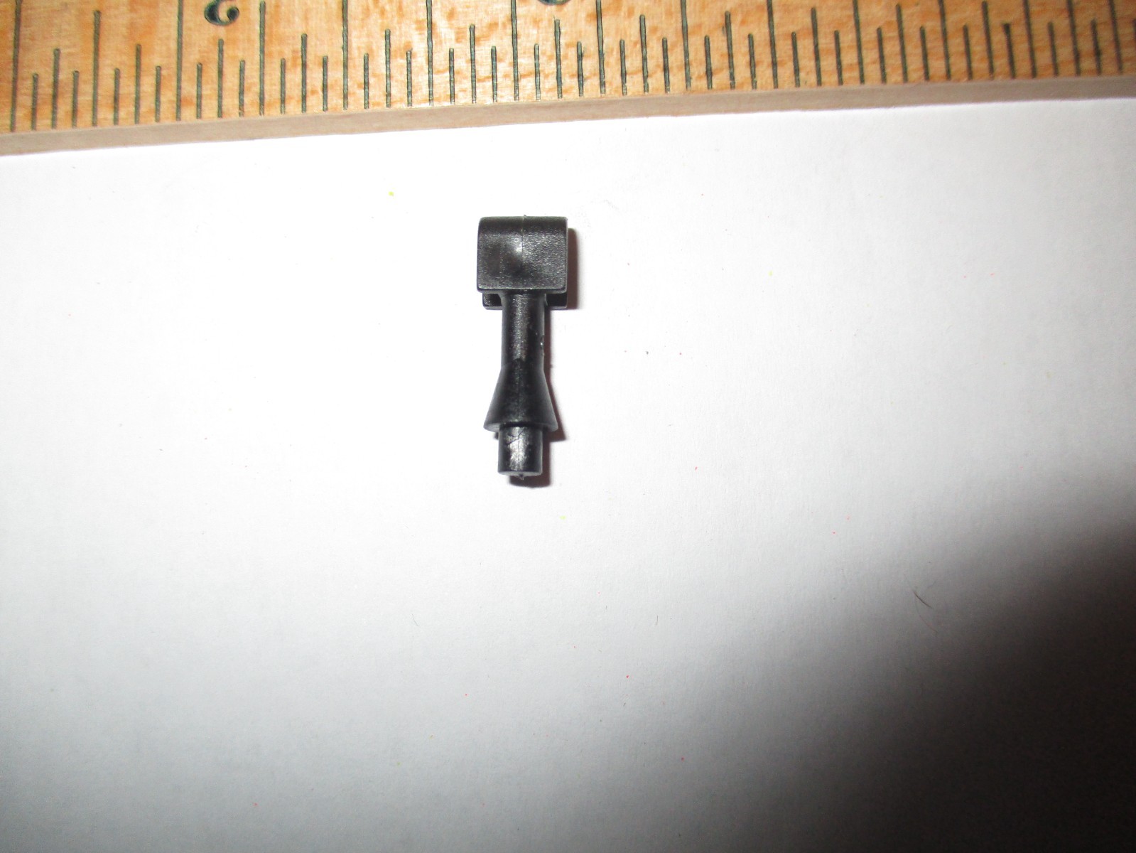 MARX SMOKESTACK FOR Wc PASSANGER CARS & BAYWINDOW CABOOSE REPRO BLACK PLASTIC