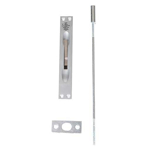 TRIMCO 12 inch Satin Chrome (626) Flush Bolt Flushbolt Metal Door 3917-12 815 U