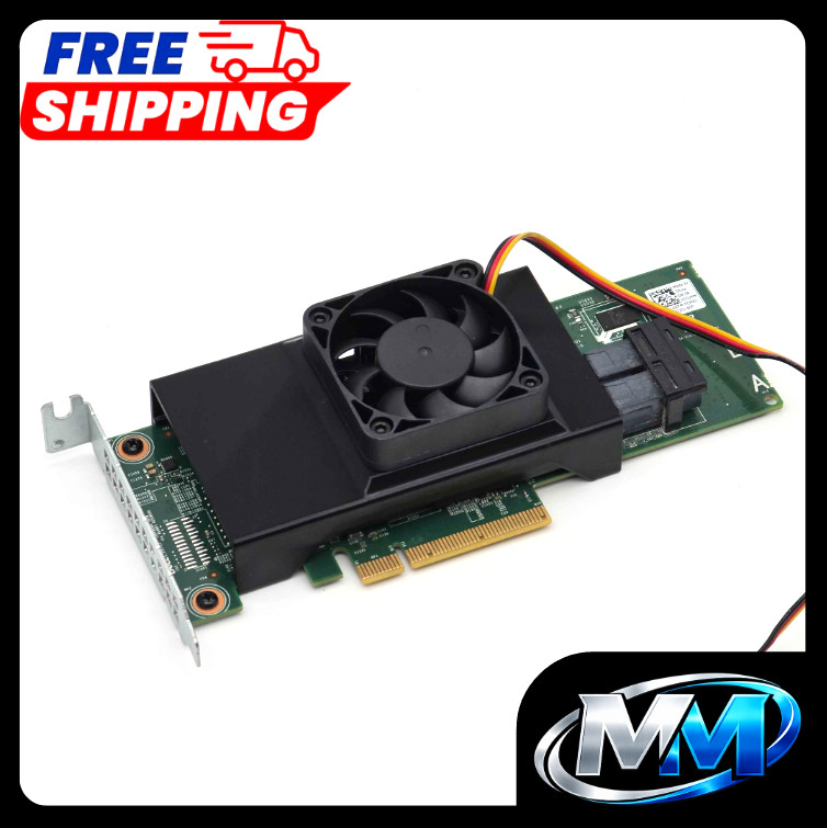 Dell H330 CG2YM J7TNV TD2NM SAS HBA Cooling Fan Included + Shroud Cooler Kit