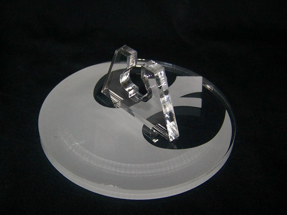 acrylic display stand for the Star Wars Micro Galaxy B-wing Bwing