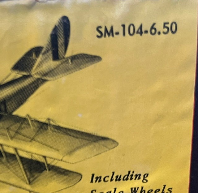 Curtiss JN-40 "Jenny" Control line model