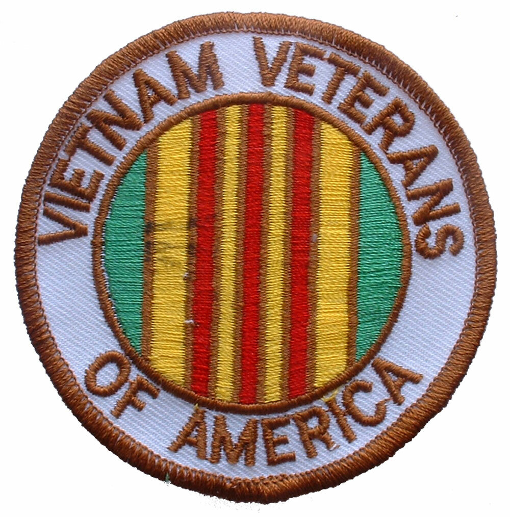 VIETNAM VETERANS OF AMERICA Embroidered Shoulder Patch 3" (0115)