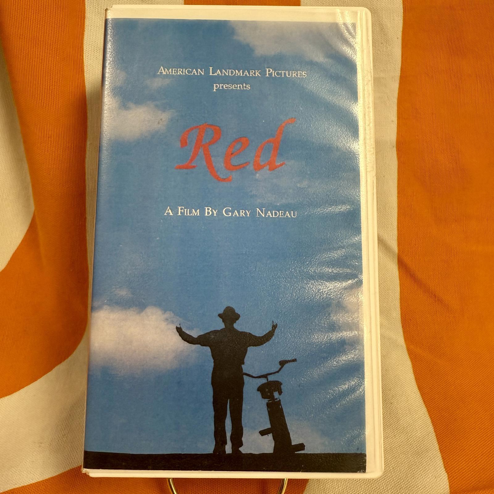 Red - A Film by Gary Nadeau 1993 VHS NTSC Old bikers last ride! RARE short