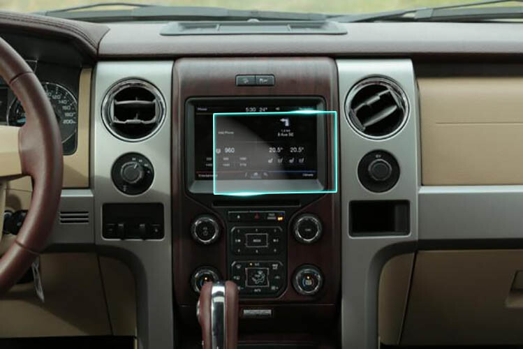 Crystal Clear Screen Protector for 2013 Ford F-150 Vehicle Navigation