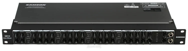 Samson SM10 10-channel Stereo Line Mixer