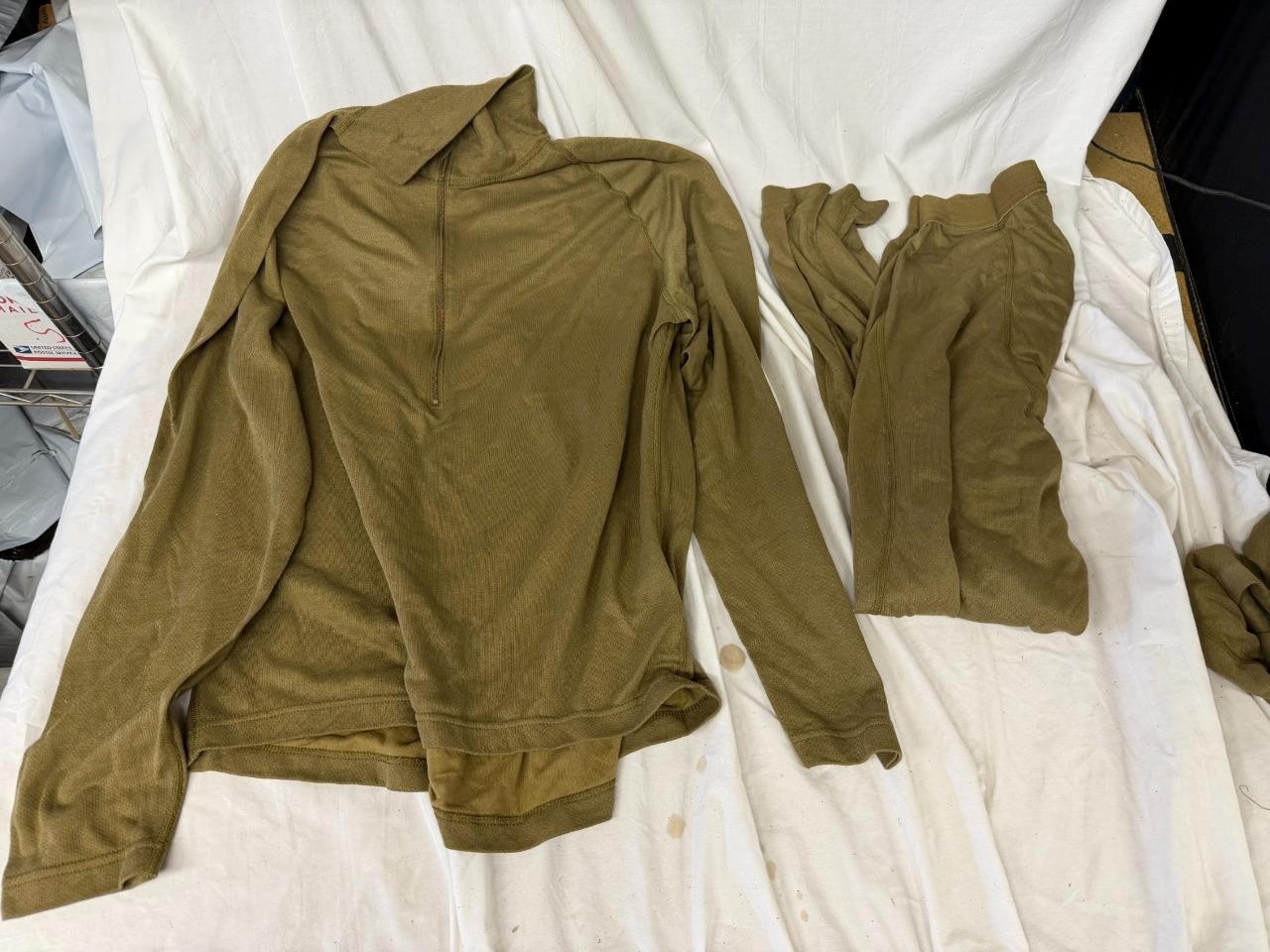 PCU Military Level 1 L1 Long Sleeve Shirt & Pant Set Coyote Brown Size: XL/L