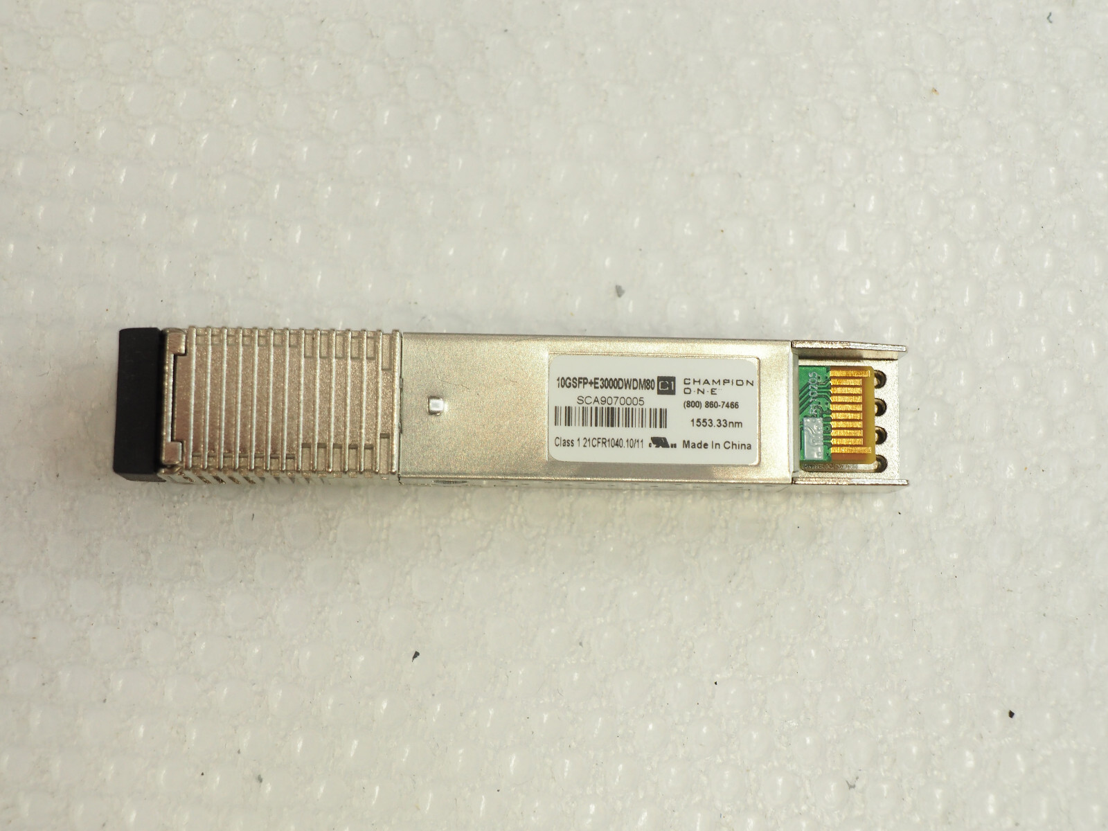 CHAMPION ONE 10GSFP+E3100DWDM80 1553.33nm Transceiver Module