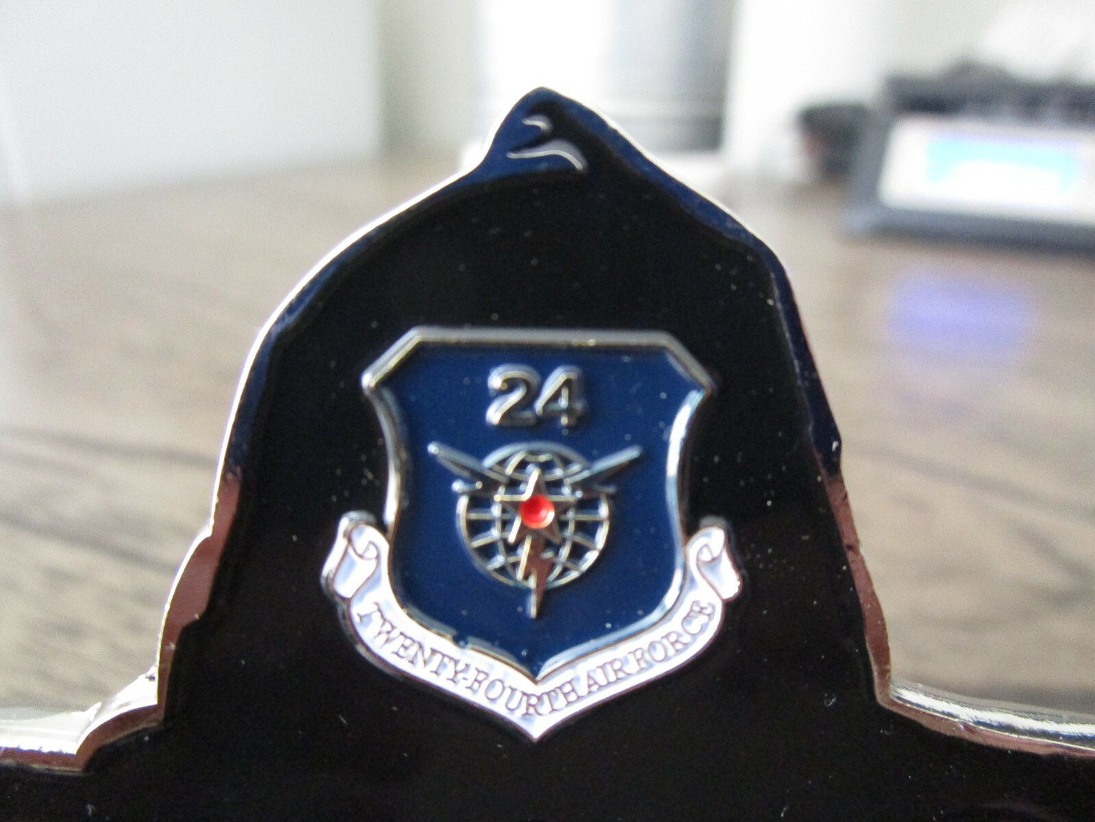 US Cyber Command CYBERCOM USN USAF Army NSA Reaper Challenge Coin