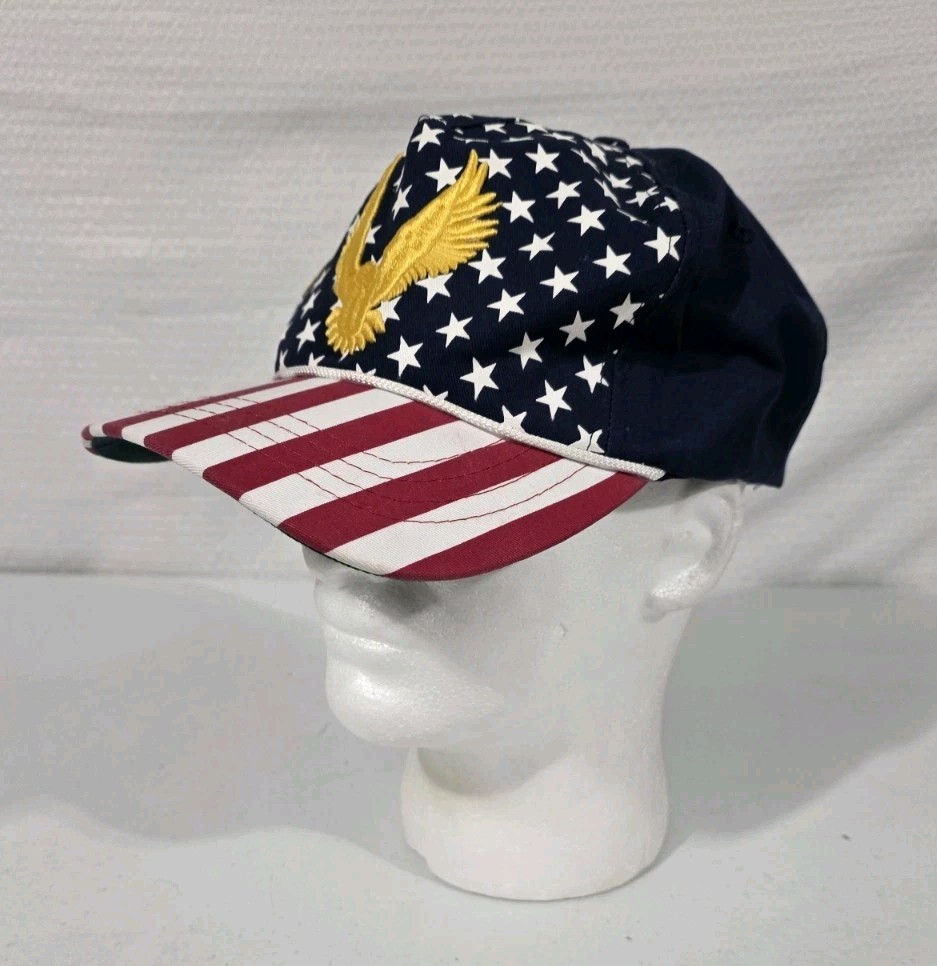 Official 2020 President Trump MAGA Cali Fame Campaign Hat Freedom Flag Cap +pin