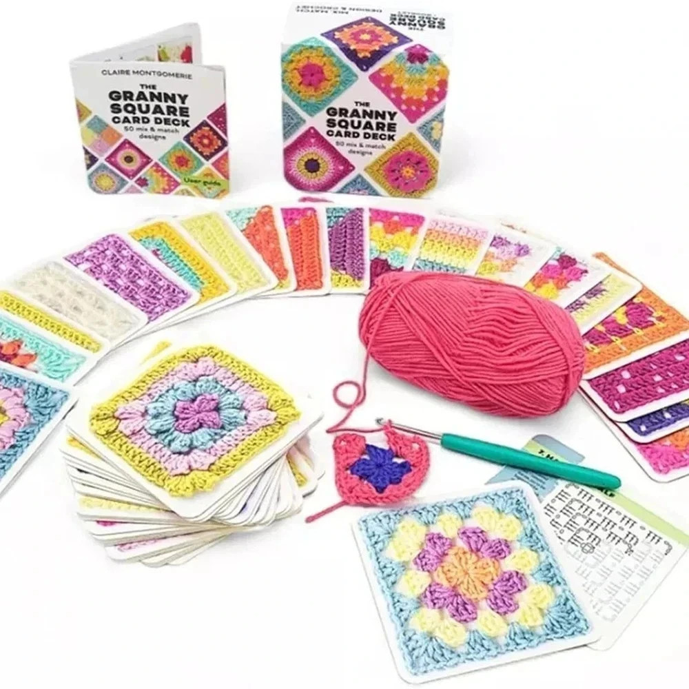 The Granny Square Card Deck - 50 Mix, Match, Design and Crochet Patterns