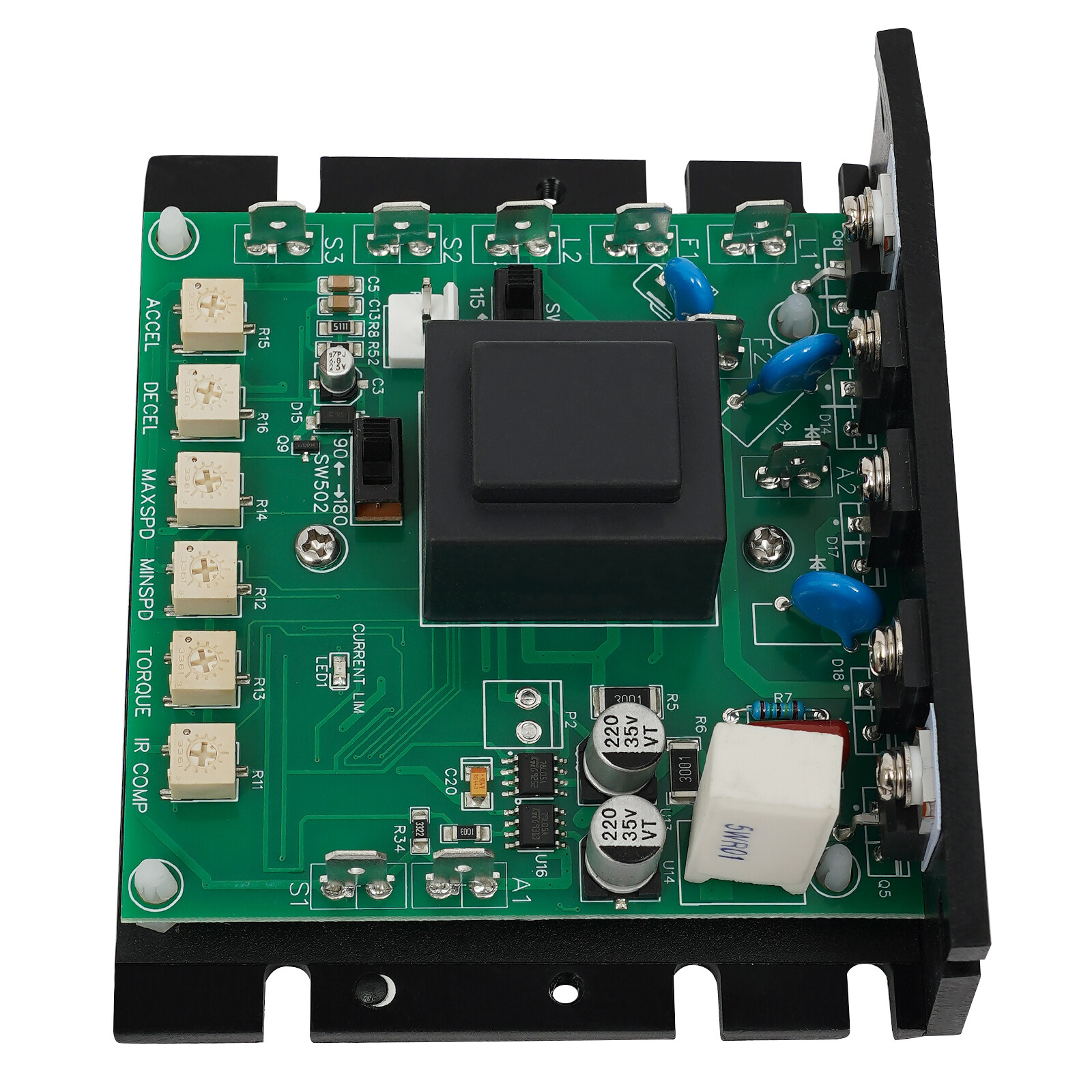 DC Motor Variable Speed Control Module, Speed Controller for Minarik MM23001C