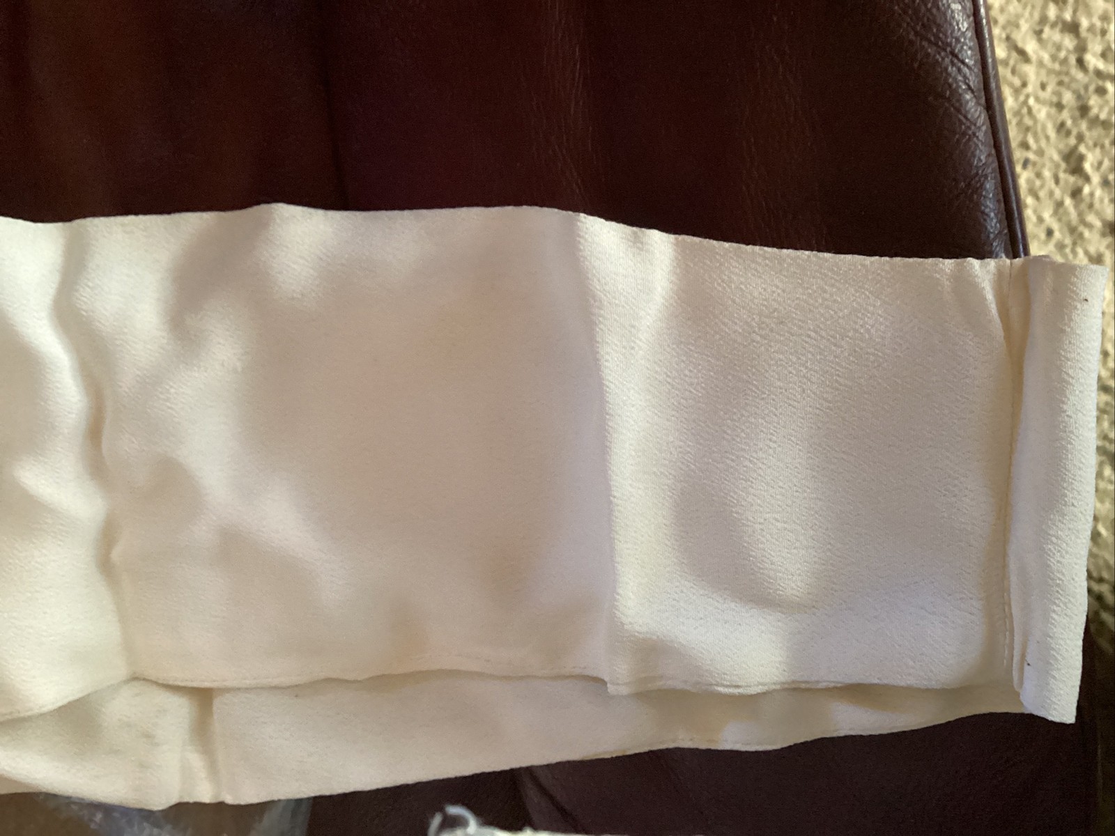 RAF Silk Scarf White Ww2 Storage Folds Exquisite Quality