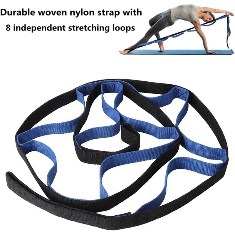 High Density Foam Roller Massage Kit W/ Deep Tissue Stick Ball Stretch Strap New