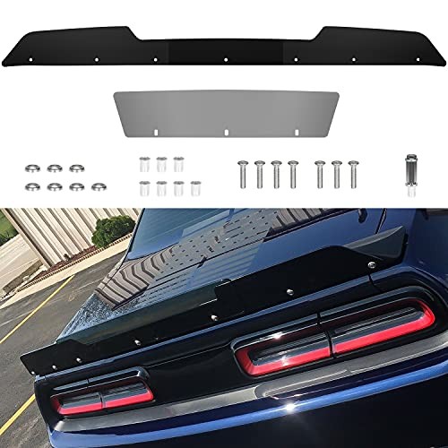 Rear Wickerbill Spoiler for Dodge Challenger SRT RT SXT 2008-2014 Hellcat Scat