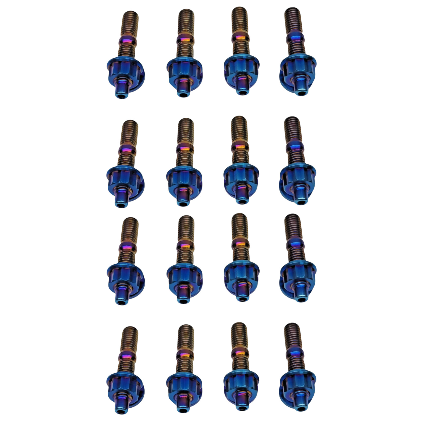 16pc SBP Titanium Stud Kit M8 x 1.25 -45mm Exhaust Turbo Header Intake Manifold