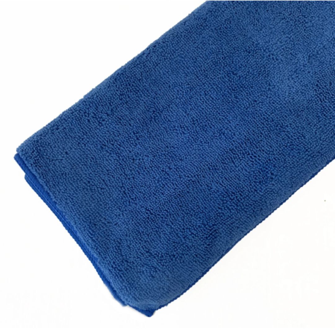 Auto Drive Large Microfiber Car Drying Towel 6SQFT, Super Absorbent, Blue..