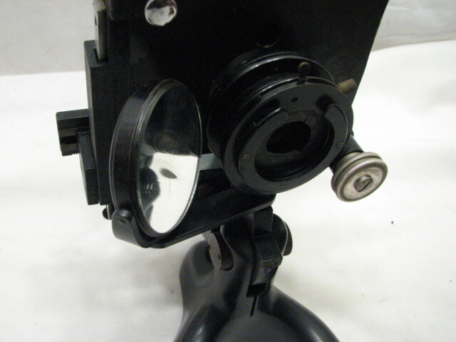 Vintage Bausch &Lomb Optical Microscope/Case Oil 97X Objective Compound Stage B