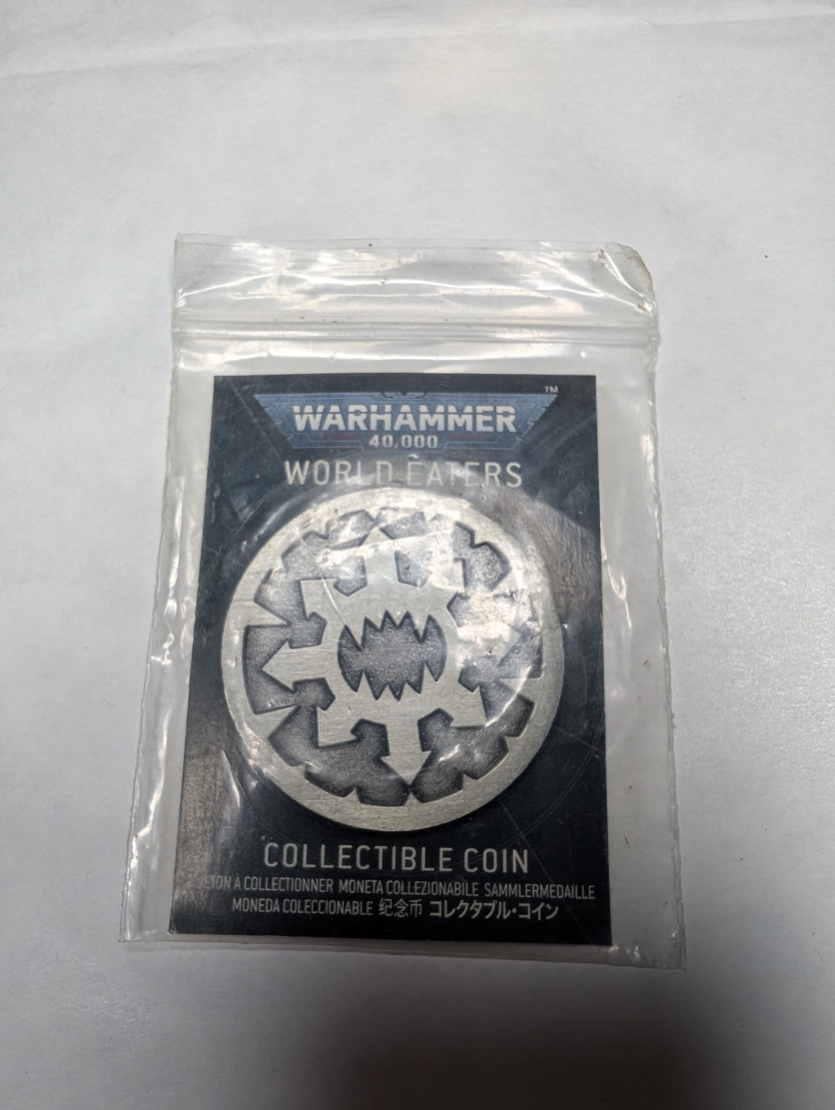 World Eaters Collectable Coin - Warhammer 40K Games Workshop Coin