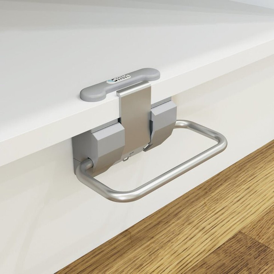Vauth-Sagel ENVI Toe Kick Opener Hands-Free, Matt Chrome, Germany, Kick and Go
