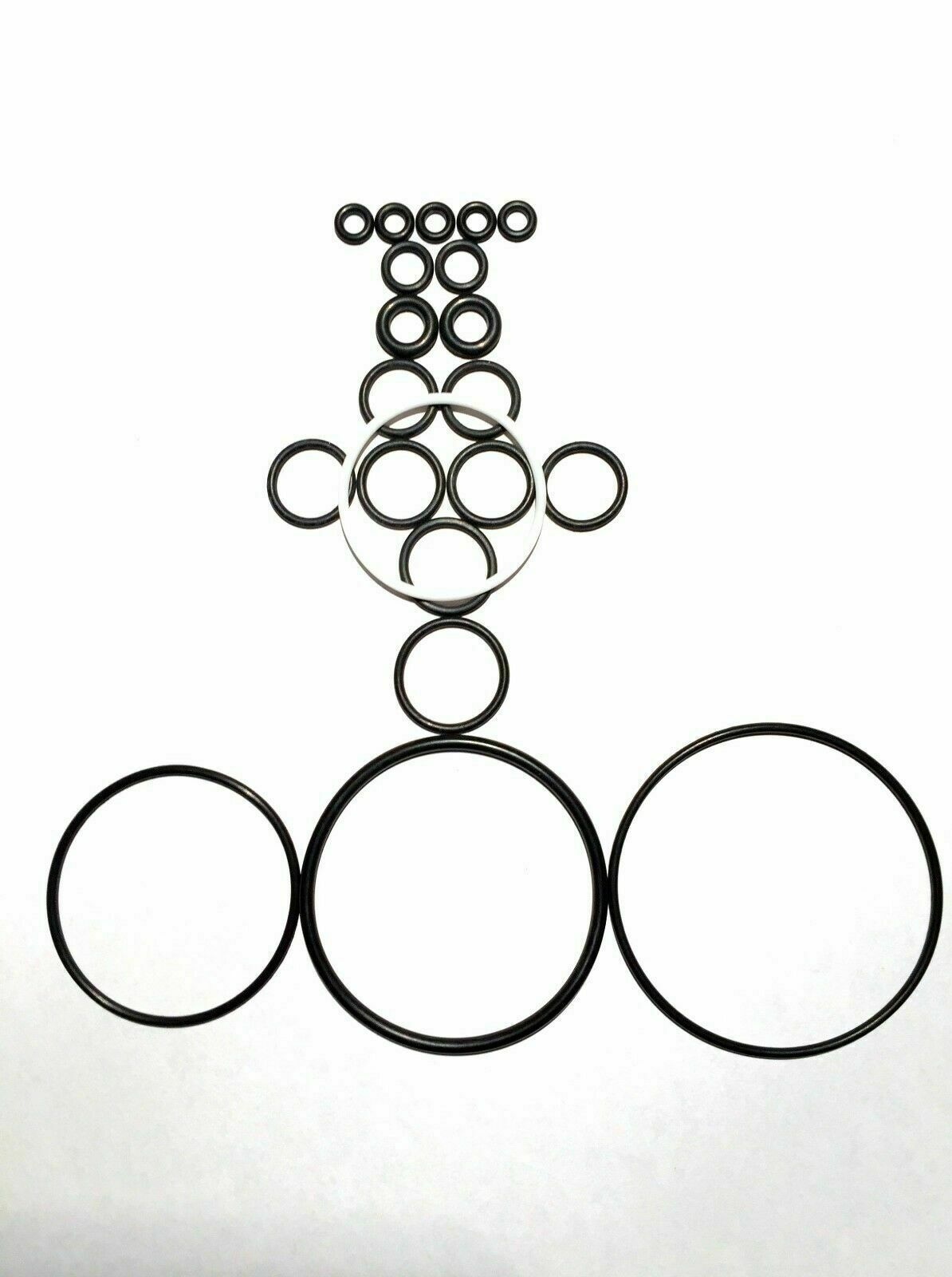 Mid-Grade Viton PF Aftermarket 246355 fits Graco Fusion O-Ring Kit AP (20 pk)