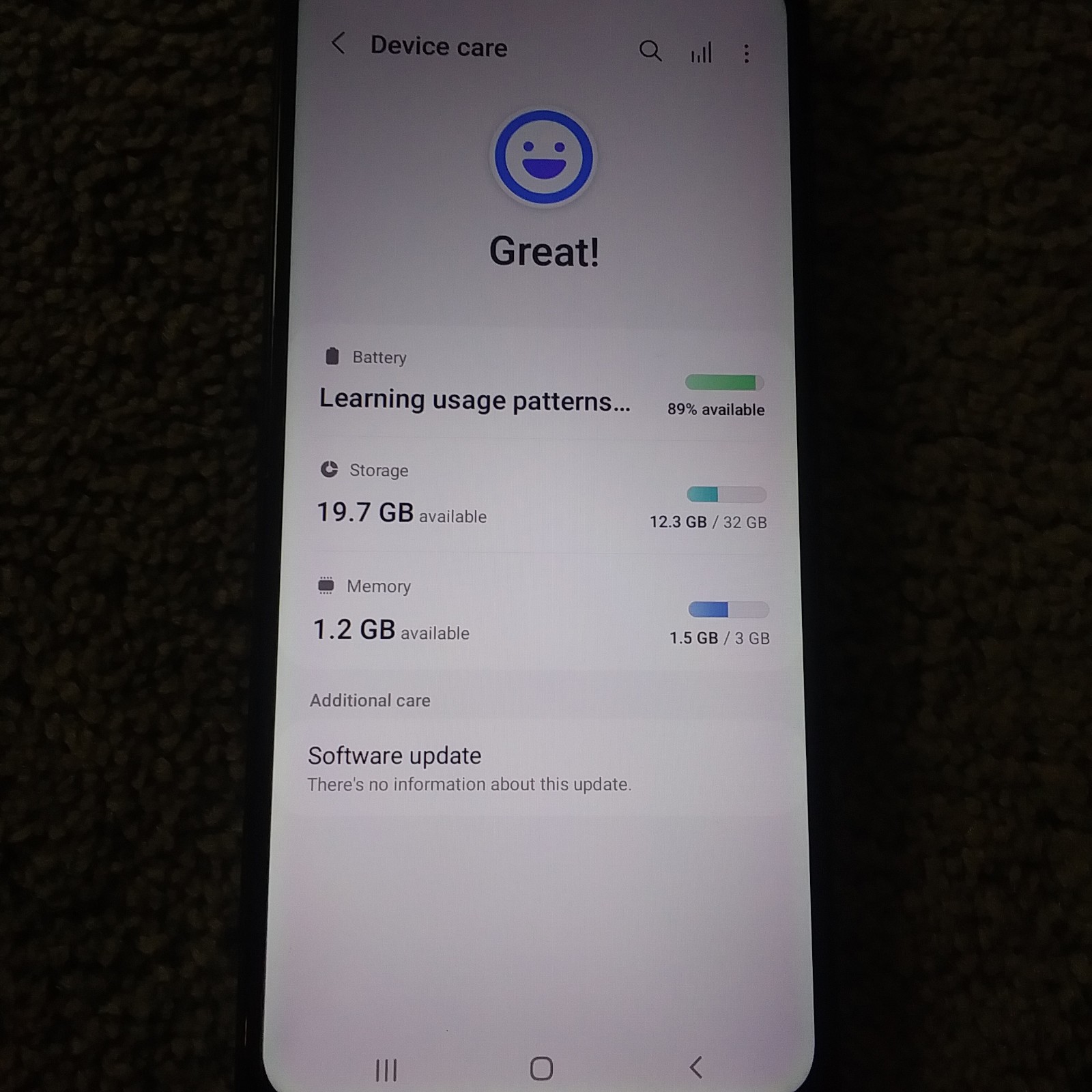 Samsung Galaxy A12 AT&T Android Smartphone SM-A125U