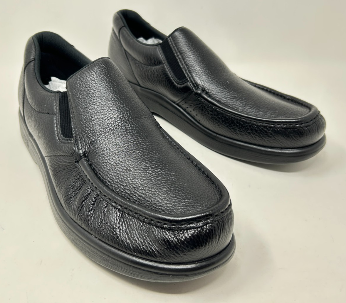 NIP SAS Men's Side Gore Slip On Loafer Black Men's Size 14 Slim w/Box