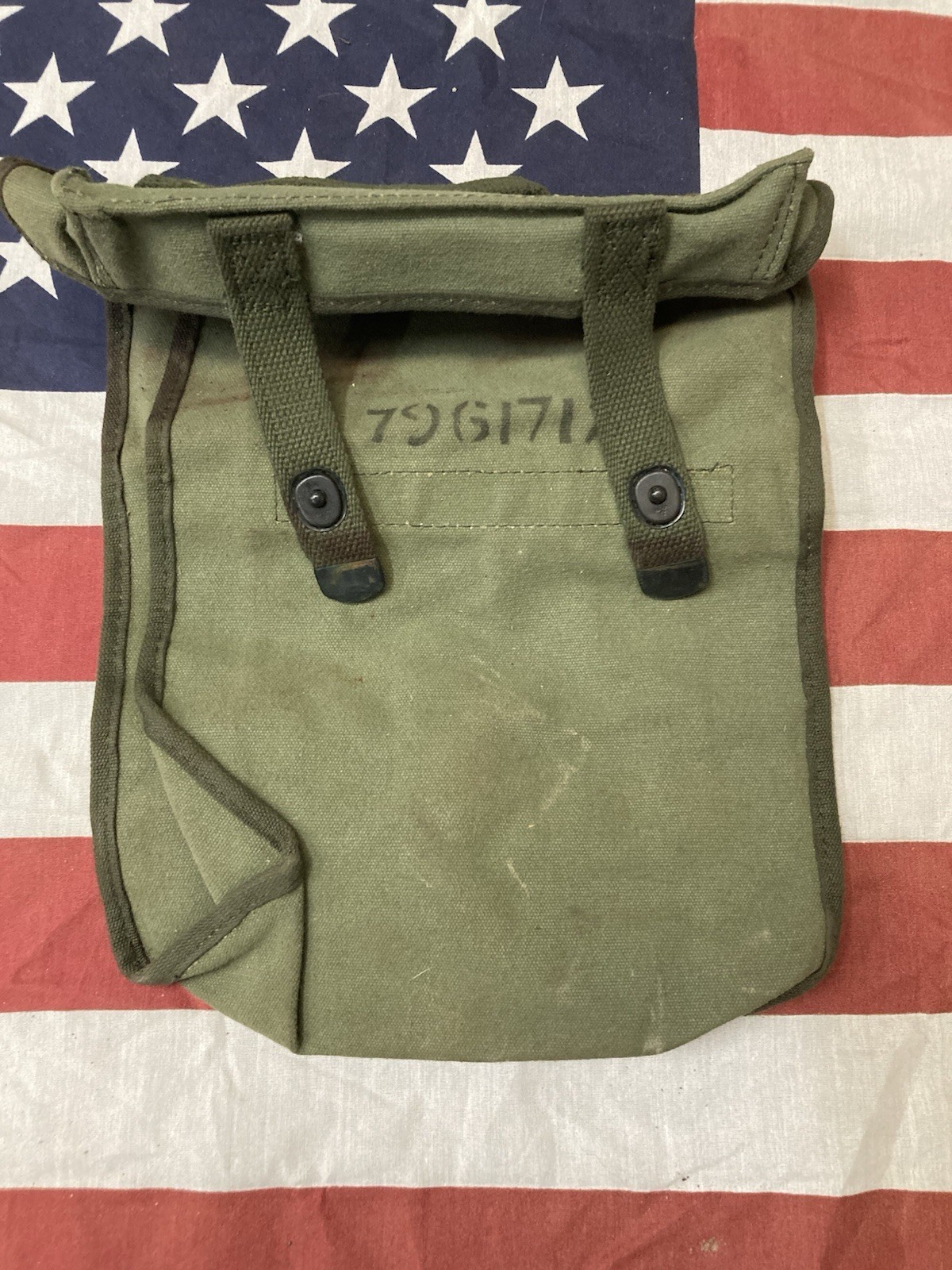 USGI Canvas Utility Pouch Book Case FM TM Pouch M1956 M1967 Alice Gear Mil Spec