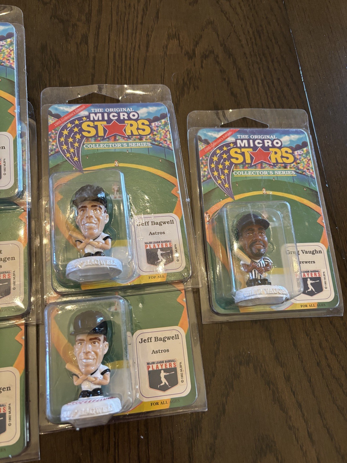 LOT of (12) Micro Stars MLB Figures NEW/Sealed NIP Baseball Wade Boogs & More