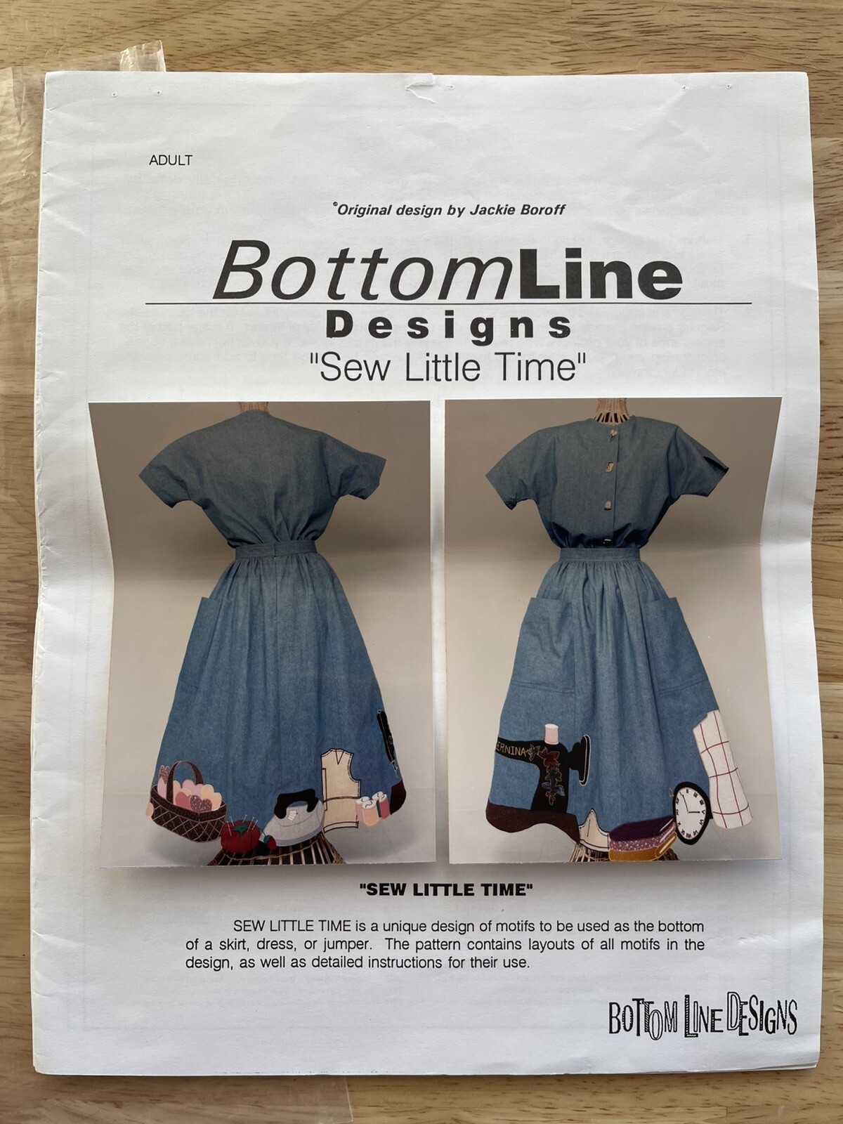 BottomLine Designs “Sew Little Time” Unique Design Motifs By Jackie Boroff